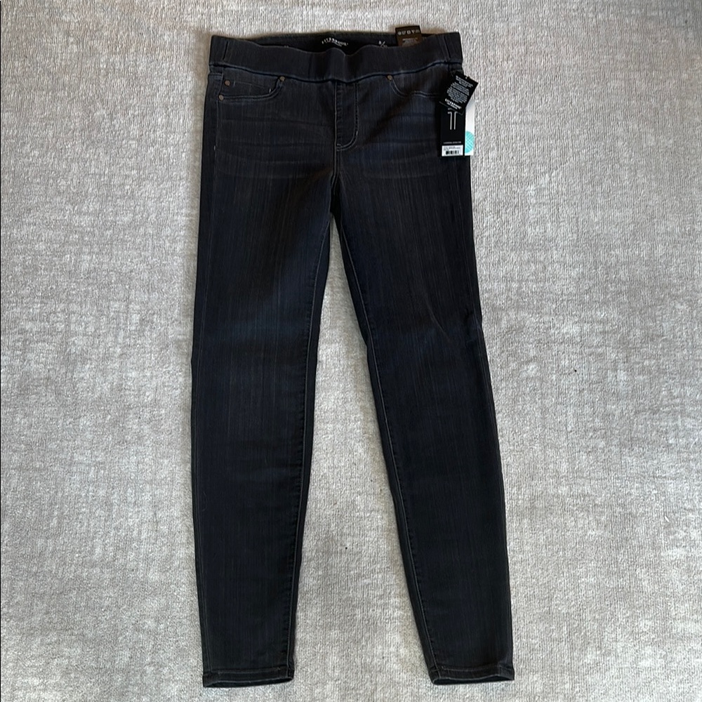 Liverpool Black Skinny Jeans Stretchy Ankle-Length